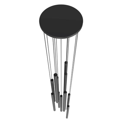 Filmore Ave 13-Light Modern Matte Black Pendant Light