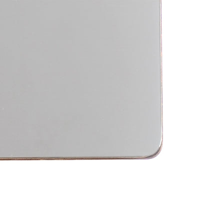 Golden Modern 23x30" Framed Wall Mirror