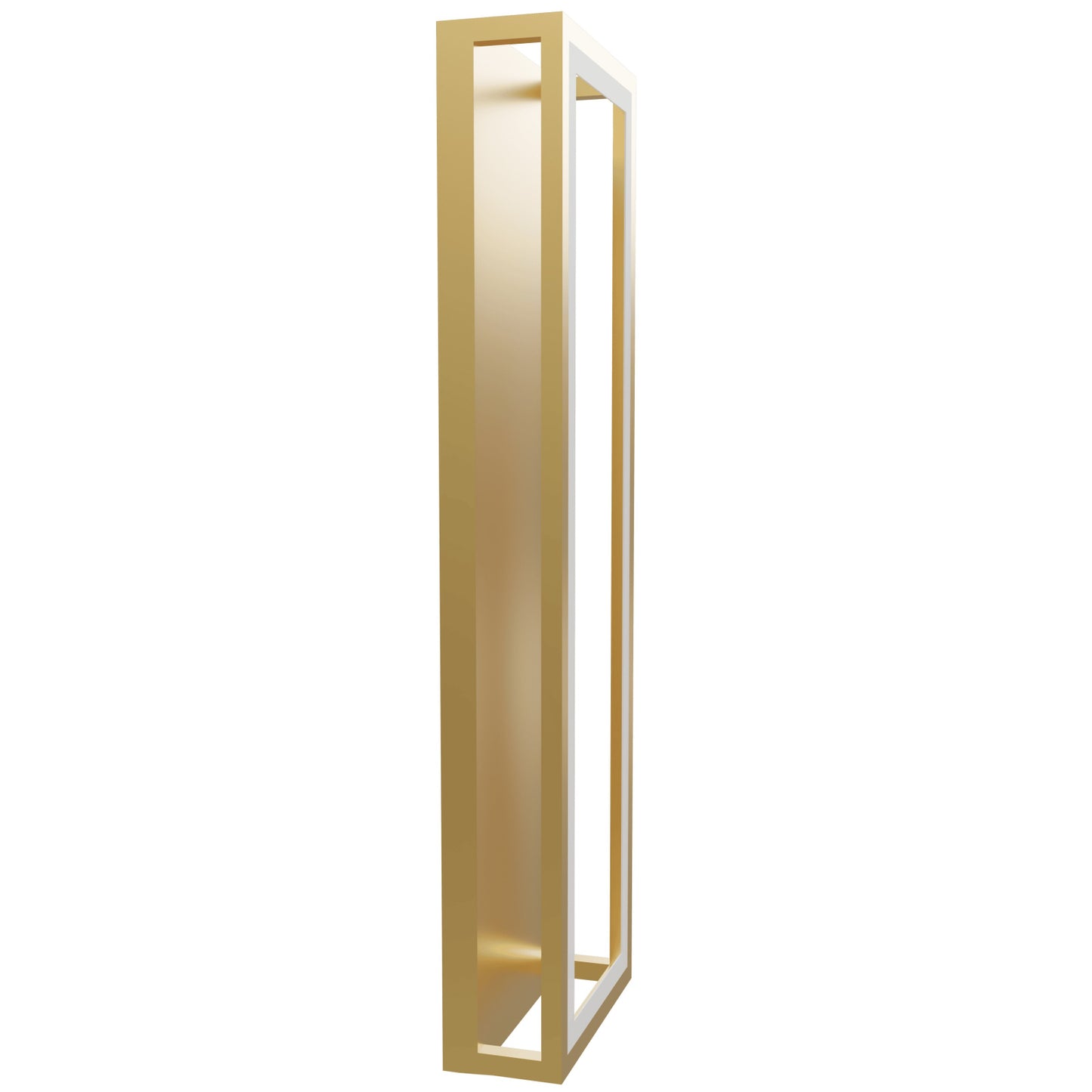 Park Ave 17" Modern LED Gold Cage Wall Sconce