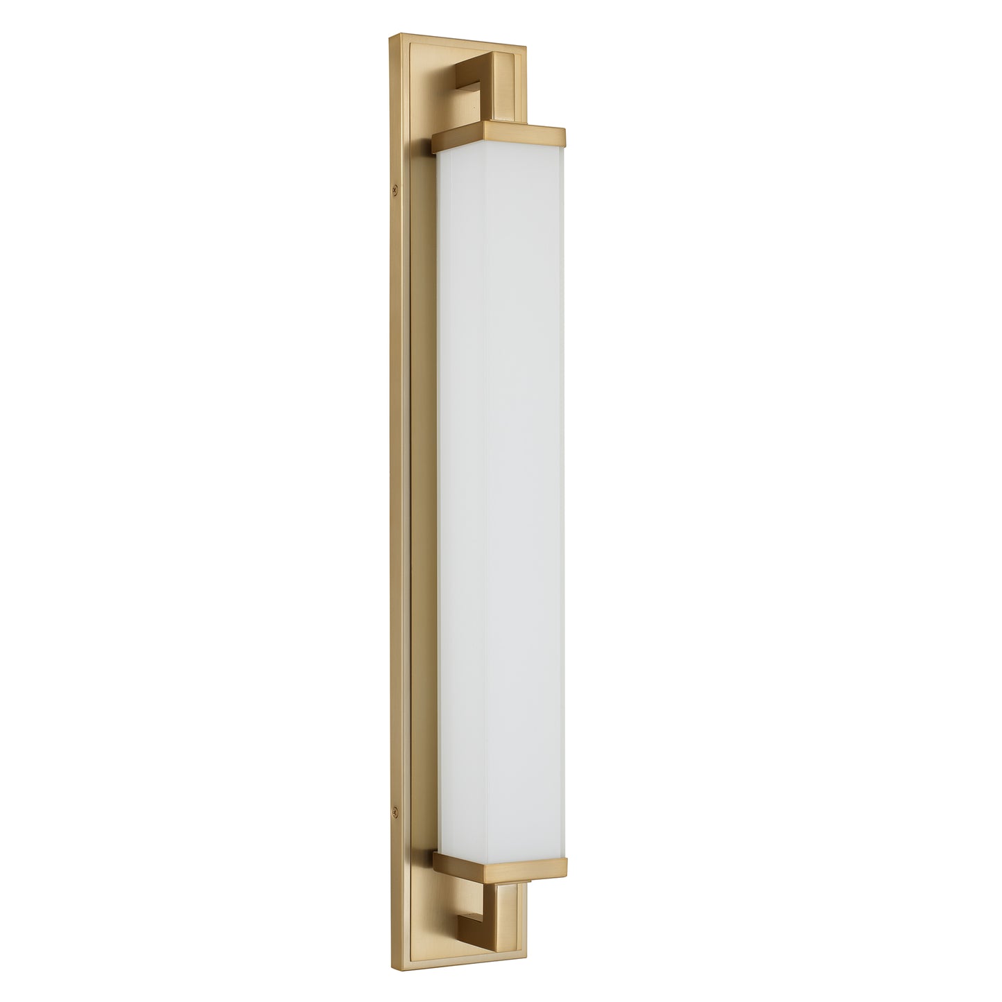 Zenith 28" Antique Brass LED Bathroom Vanity Light