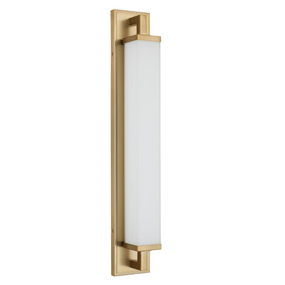 Zenith 28" Antique Brass LED Bathroom Vanity Light