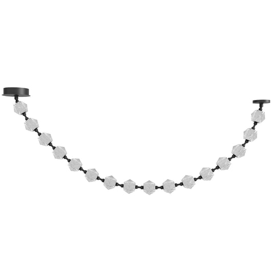 Beluga 16-Light Modern Black LED Pendant Light