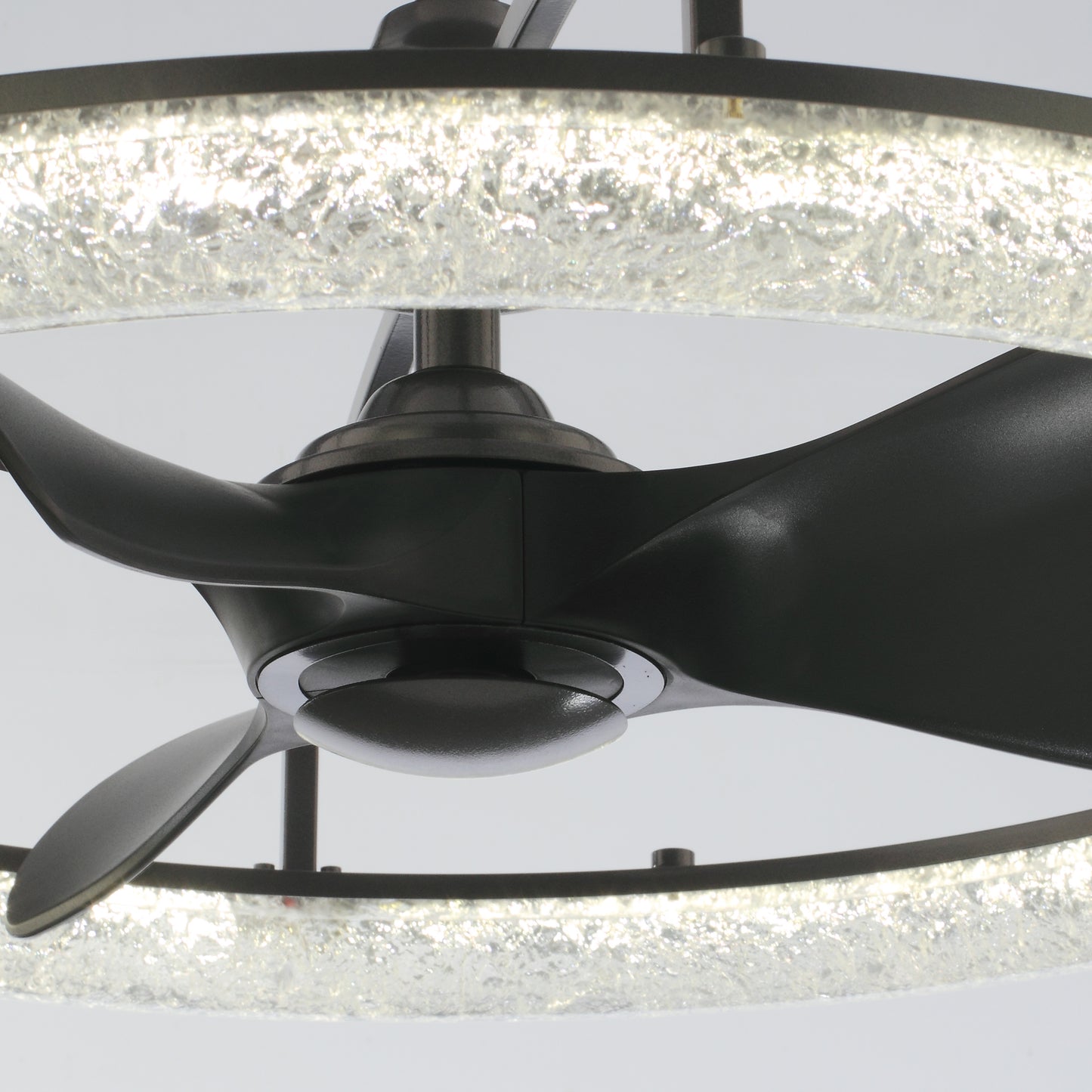 32" Perimost Modern Black LED Ceiling Fan