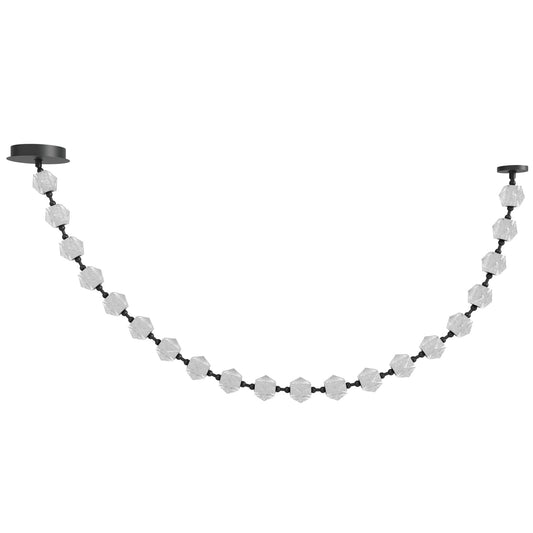 Beluga 20-Light Modern Black LED Pendant Light