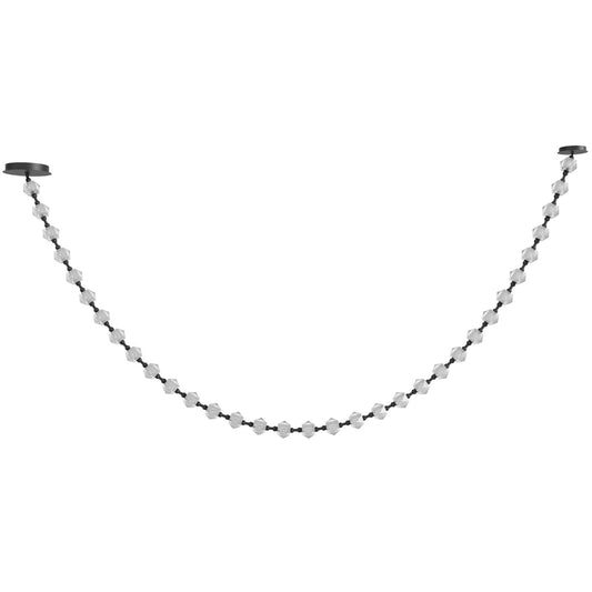 Beluga 34-Light Modern Black LED Pendant Light
