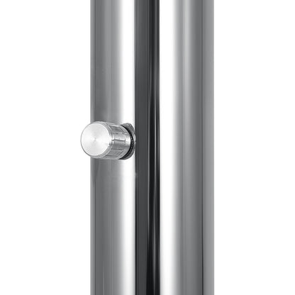 Brio 90" 3-Light Modern Crystal Arc Floor Lamp
