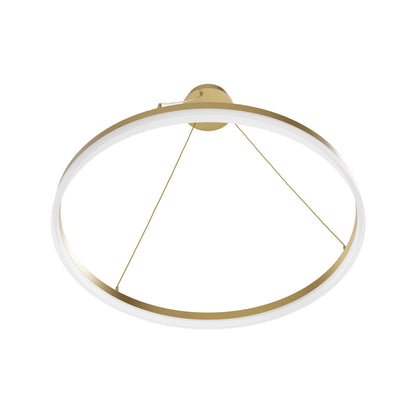 Circa 31" Modern Gold Ring LED Pendant Light