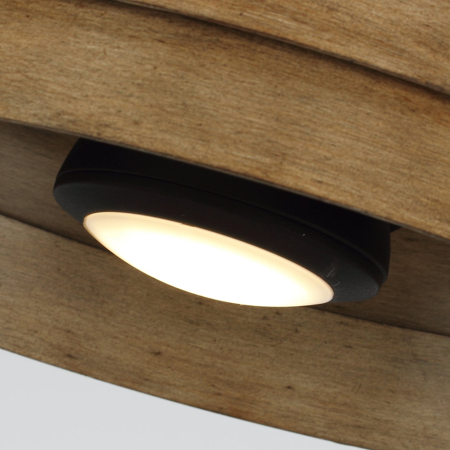 22" Farmhouse Ceiling Fan with LED Light