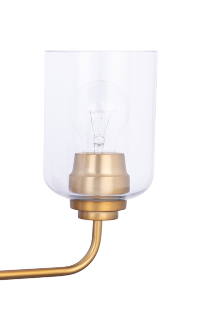 Kiara 2-Light Brass Dimmable Bathroom Vanity Light