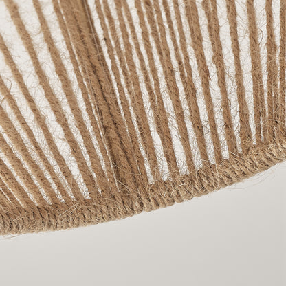 Lusteria 14" Boho Caged 2-Light Semi-Flush Mount Ceiling Light