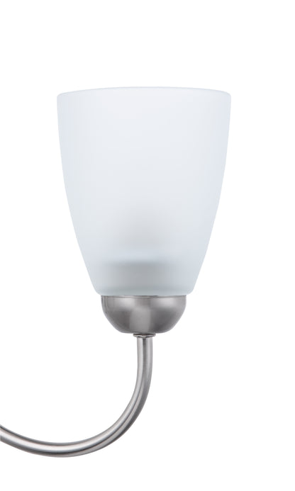 Nell 5-Light Silver Dimmable Traditional Chandelier