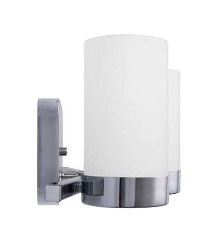 Revis 3-Light Silver Dimmable Bathroom Vanity Light