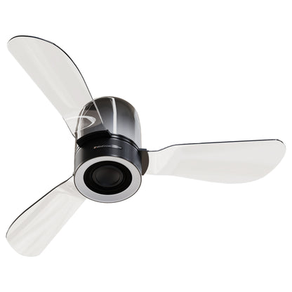 Ceiling Fan with Bluetooth Speaker, RGB LED Light, 48-Inch