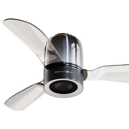 Ceiling Fan with Bluetooth Speaker, RGB LED Light, 48-Inch