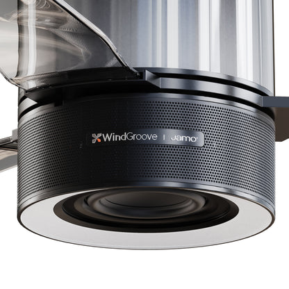 Ceiling Fan with Bluetooth Speaker, RGB LED Light, 48-Inch