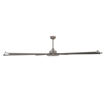 96" Charcoal Grey Ceiling Fan with Light & Remote – Massive Modern DC Motor Fan