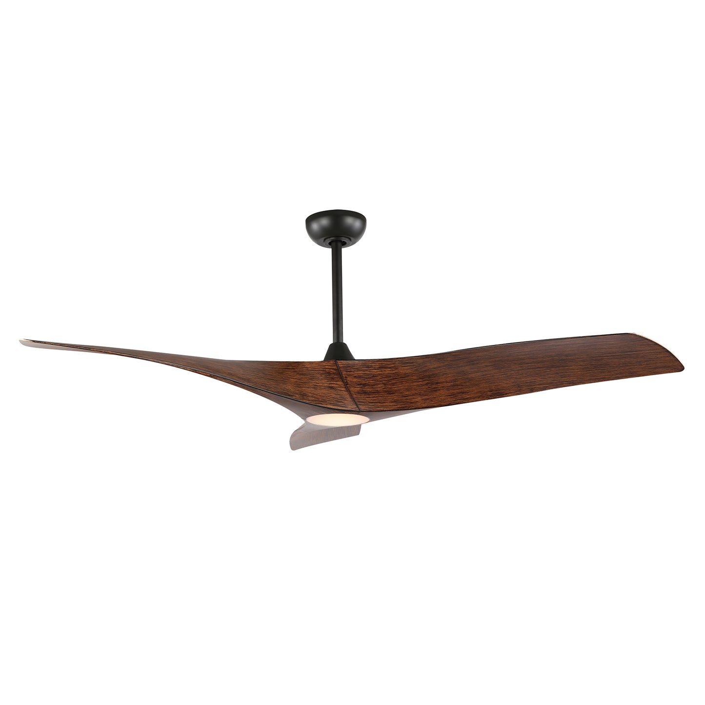 52" Ceiling Fan with LED Light and Remote – Modern Dimmable Fan with DC Motor