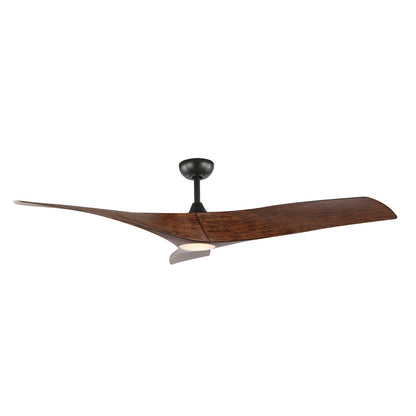 52" Ceiling Fan with LED Light and Remote – Modern Dimmable Fan with DC Motor