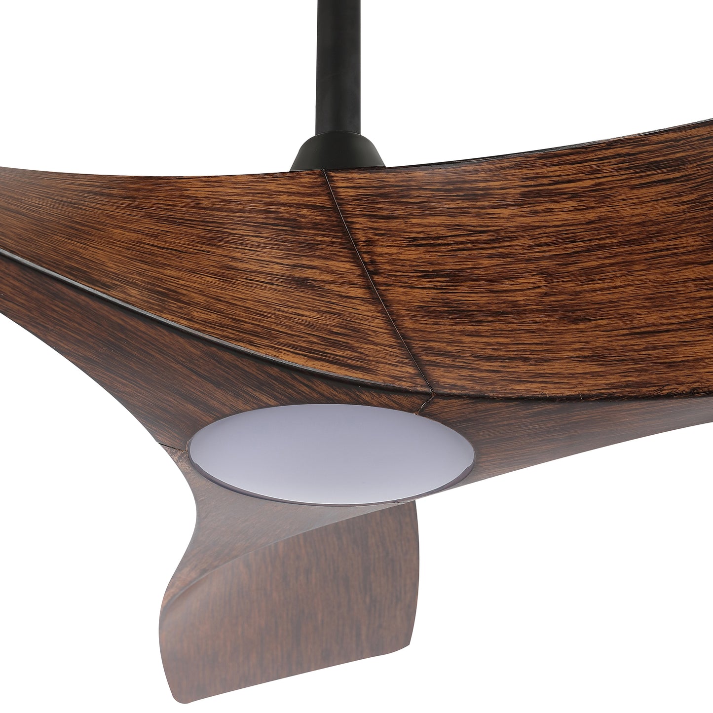52" Ceiling Fan with LED Light and Remote – Modern Dimmable Fan with DC Motor