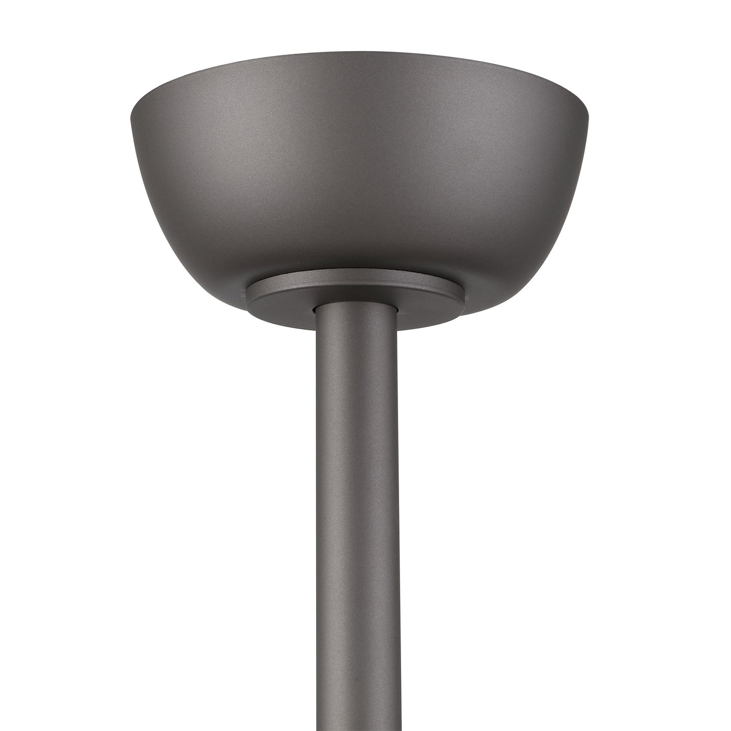 60" Charcoal Grey Ceiling Fan with Wood Blades and LED Light – 6-Blade Smart Fan with Remote