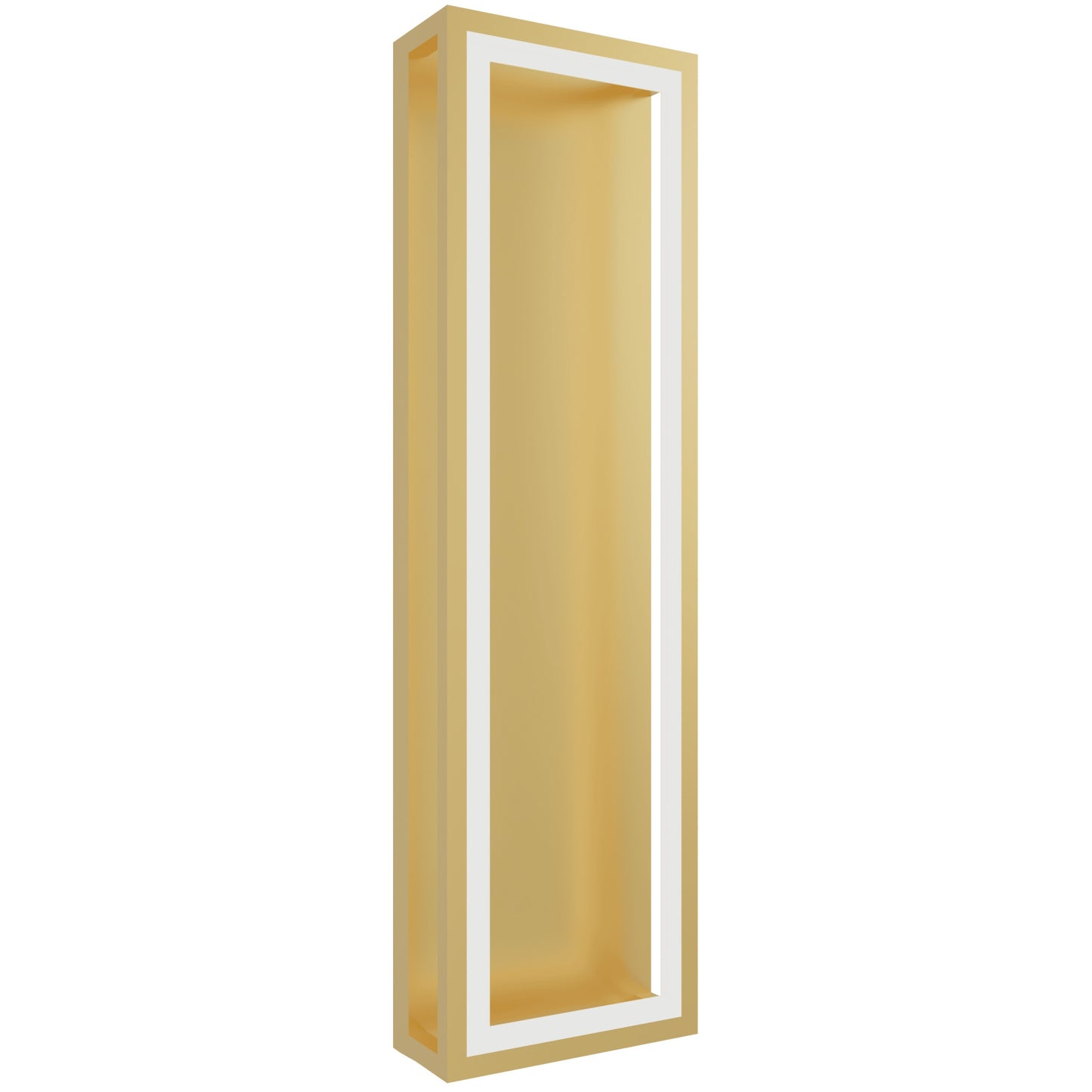 Park Ave 17" Modern LED Gold Cage Wall Sconce