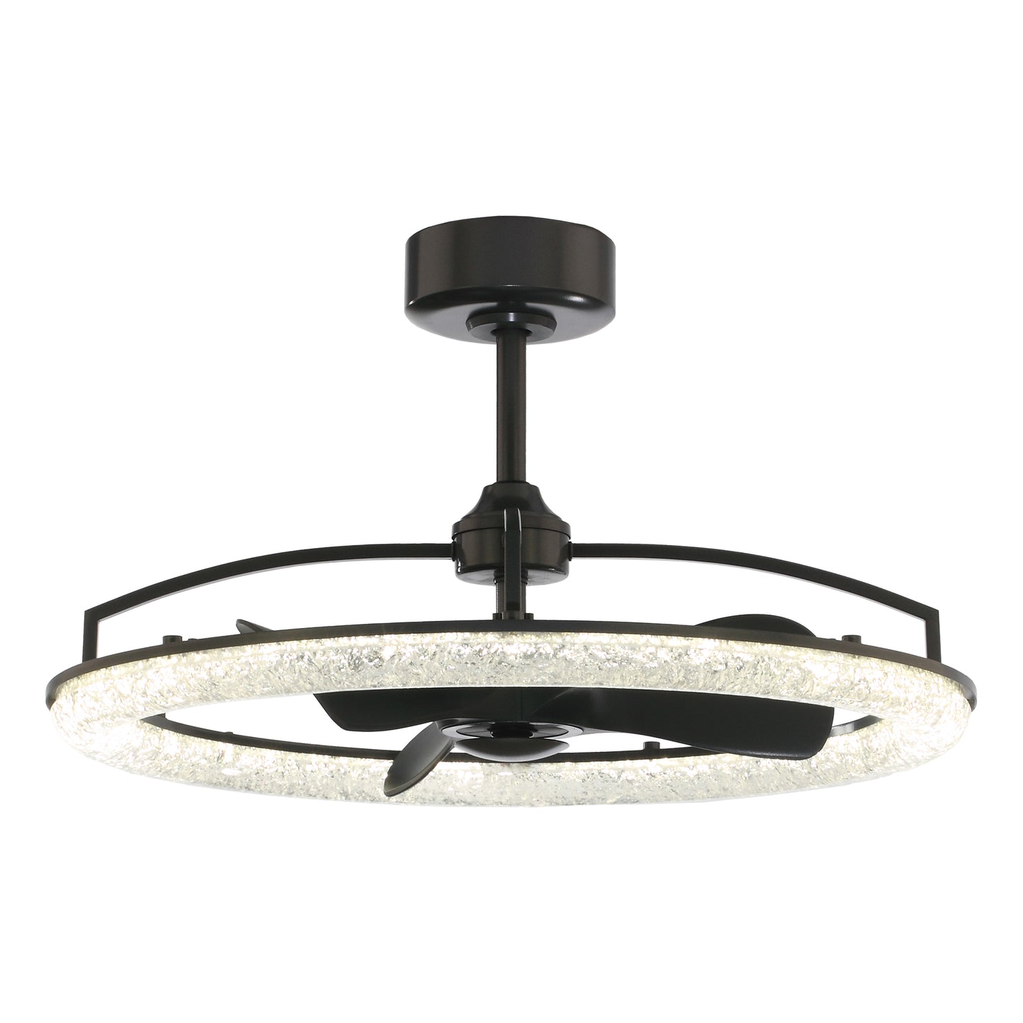 32" Perimost Modern Black LED Ceiling Fan
