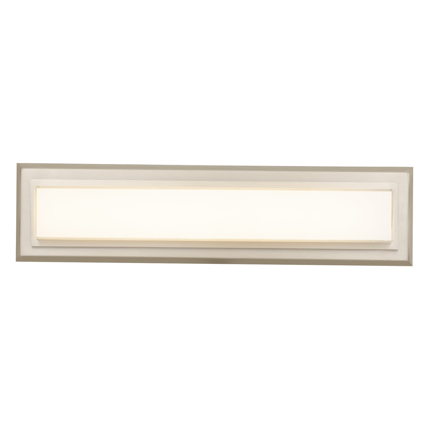 Purity 18" Brushed Nickel LED Bathroom Vanity Light