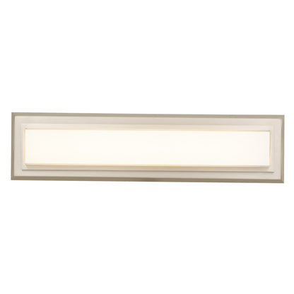 Purity 18" Brushed Nickel LED Bathroom Vanity Light