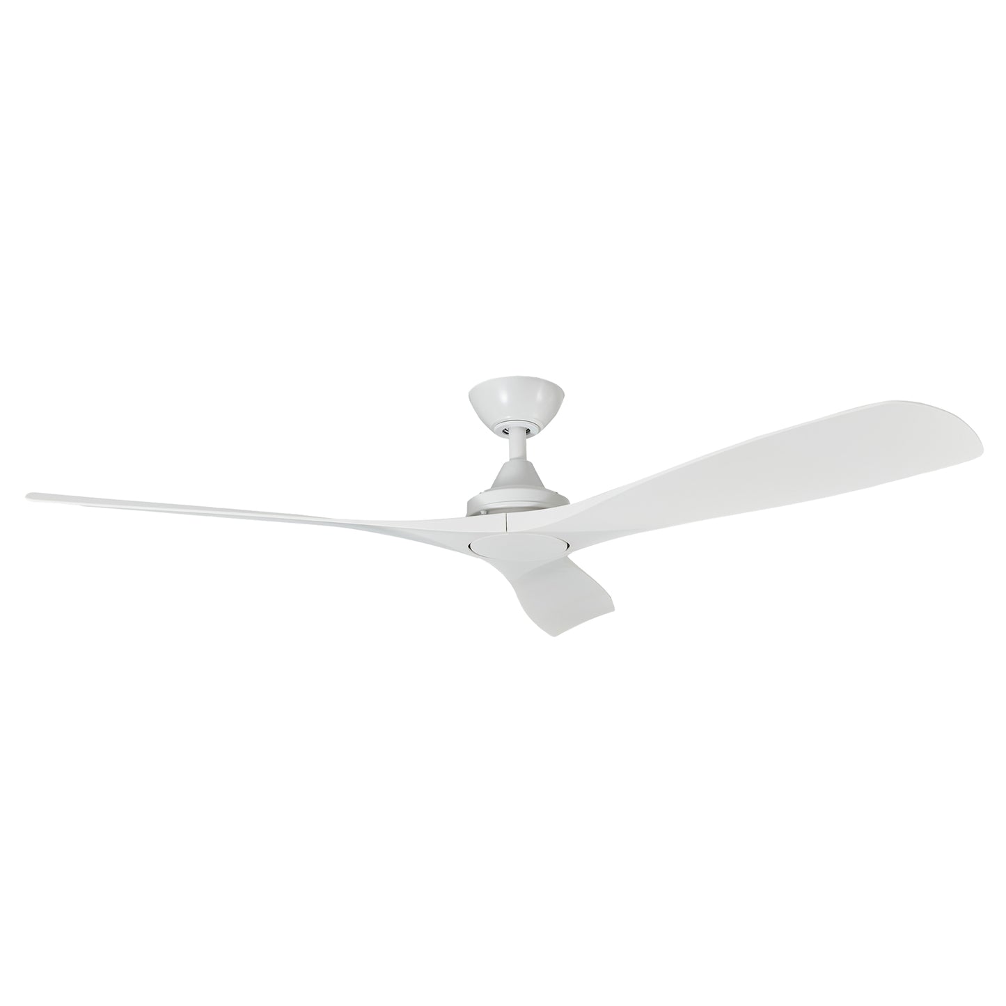 52" Rustic Farmhouse Ceiling Fan No Light with Remote – Indoor/Outdoor, Quiet DC Motor