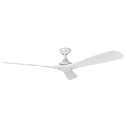 52" Rustic Farmhouse Ceiling Fan No Light with Remote – Indoor/Outdoor, Quiet DC Motor