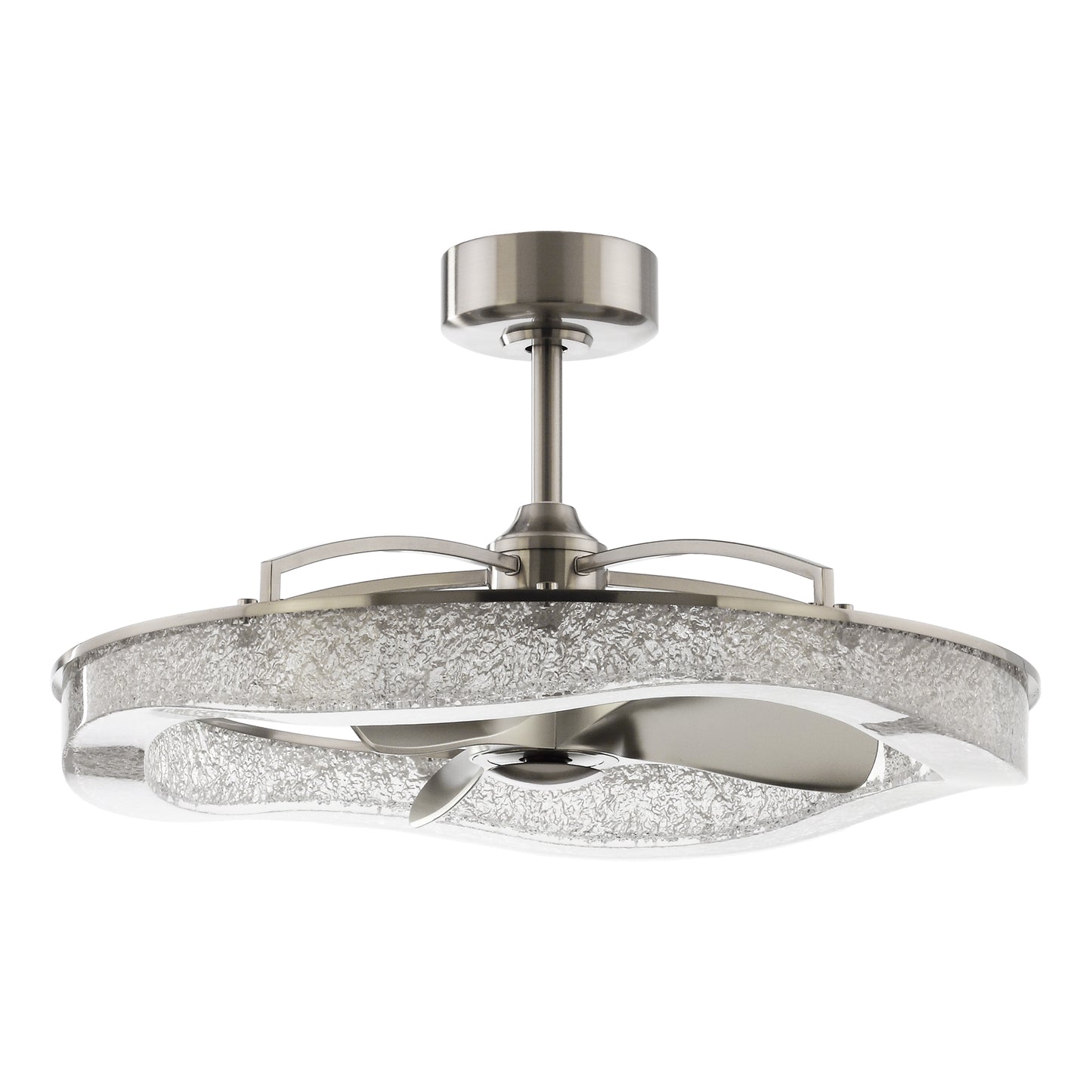 32" Perimost Brushed Silver LED Ceiling Fan