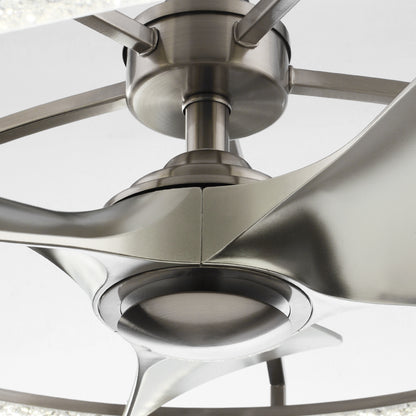32" Perimost Brushed Silver LED Ceiling Fan