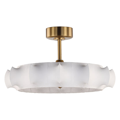 29" Perimost Modern Gold LED Ceiling Fan