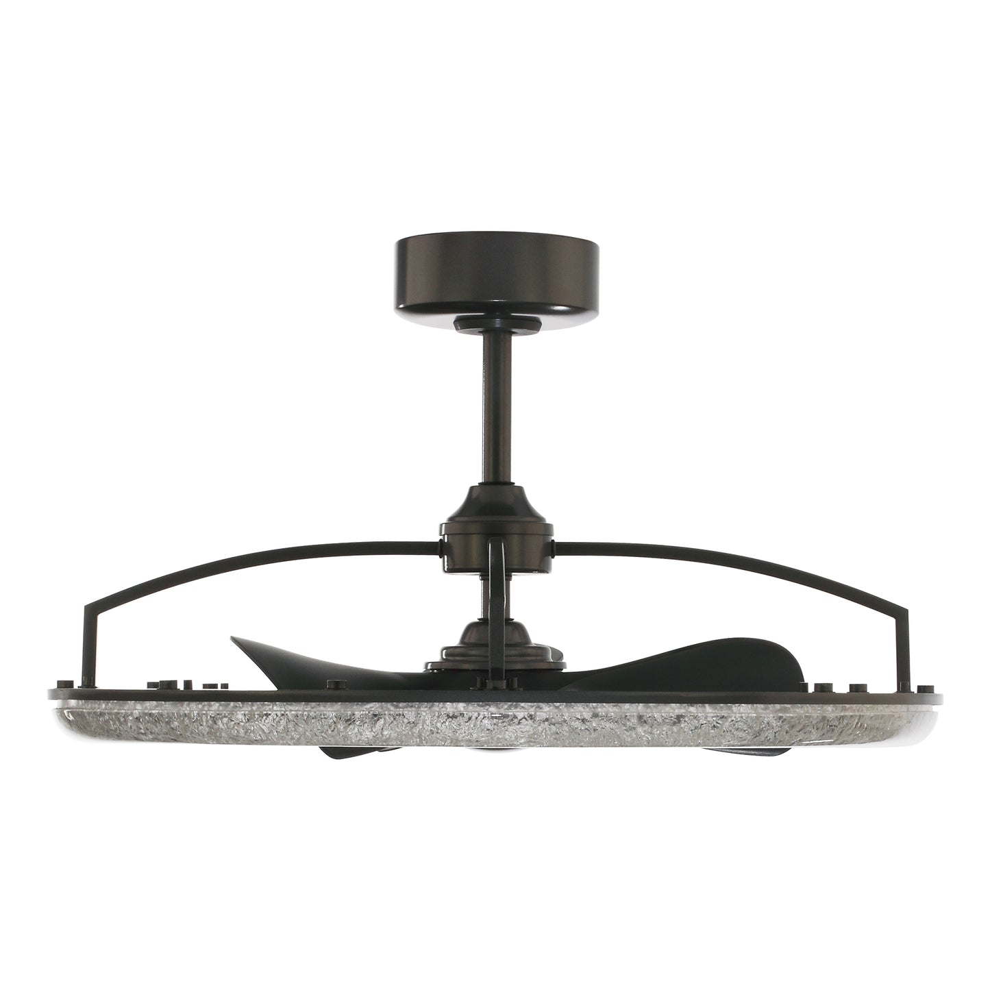 32" Perimost Modern Black LED Ceiling Fan