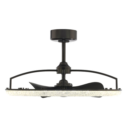 32" Perimost Modern Black LED Ceiling Fan