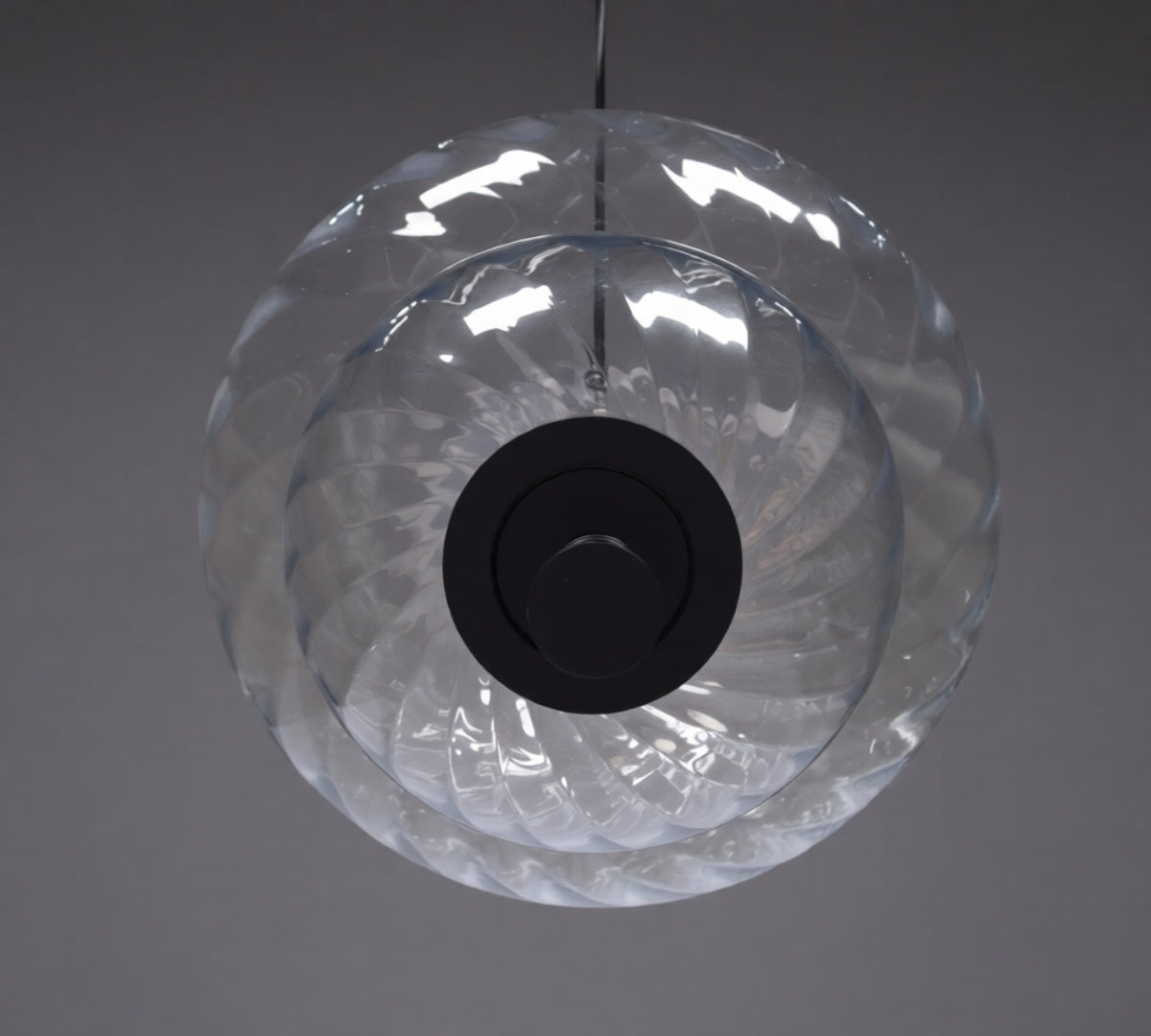Modern Black 2-Tier LED Pendant Light – Contemporary Linear Chandelier, Dimmable