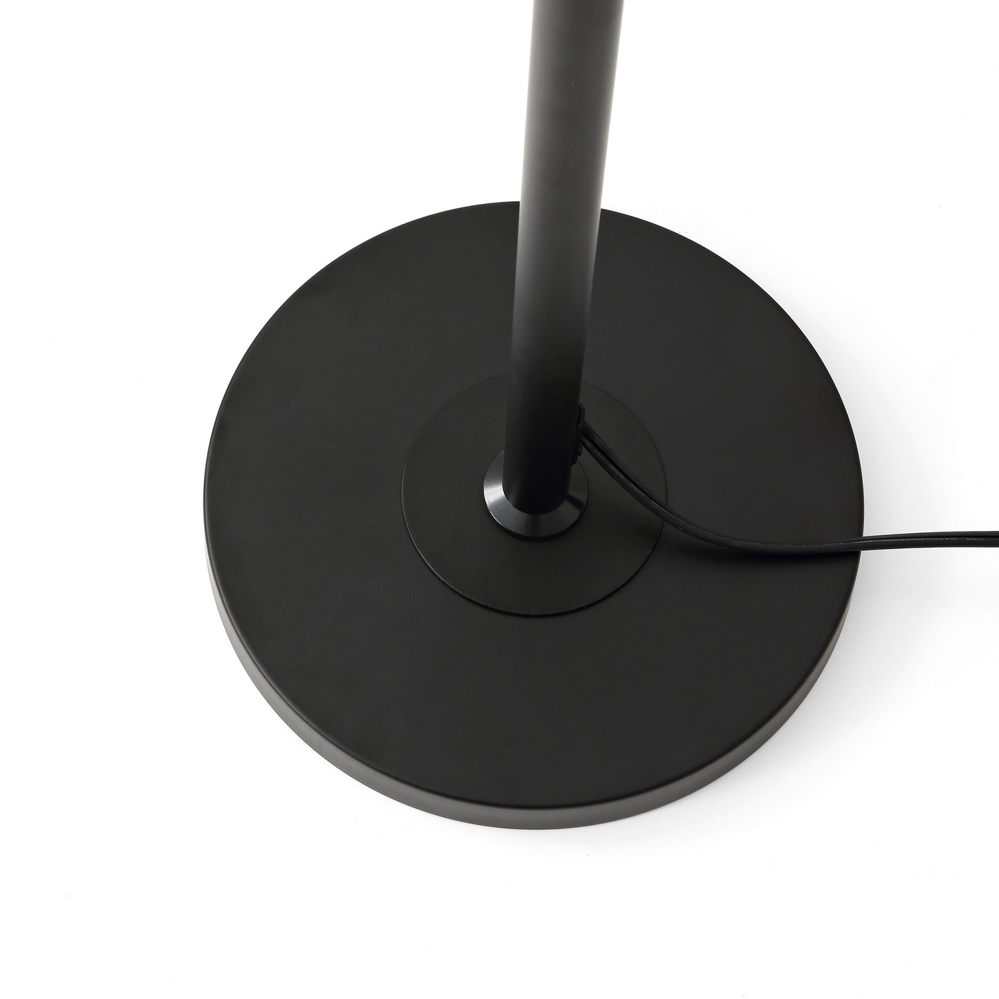 Floor Lamp Traditional Black 69" 3-Light Hemp Shades