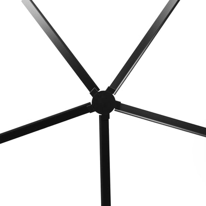 Ceiling Fan 84" Industrial 5-Blade Black IPX4 Outdoor Use
