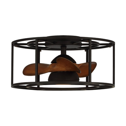 20" 3-Blade Industrial Ceiling Fan with LED Light