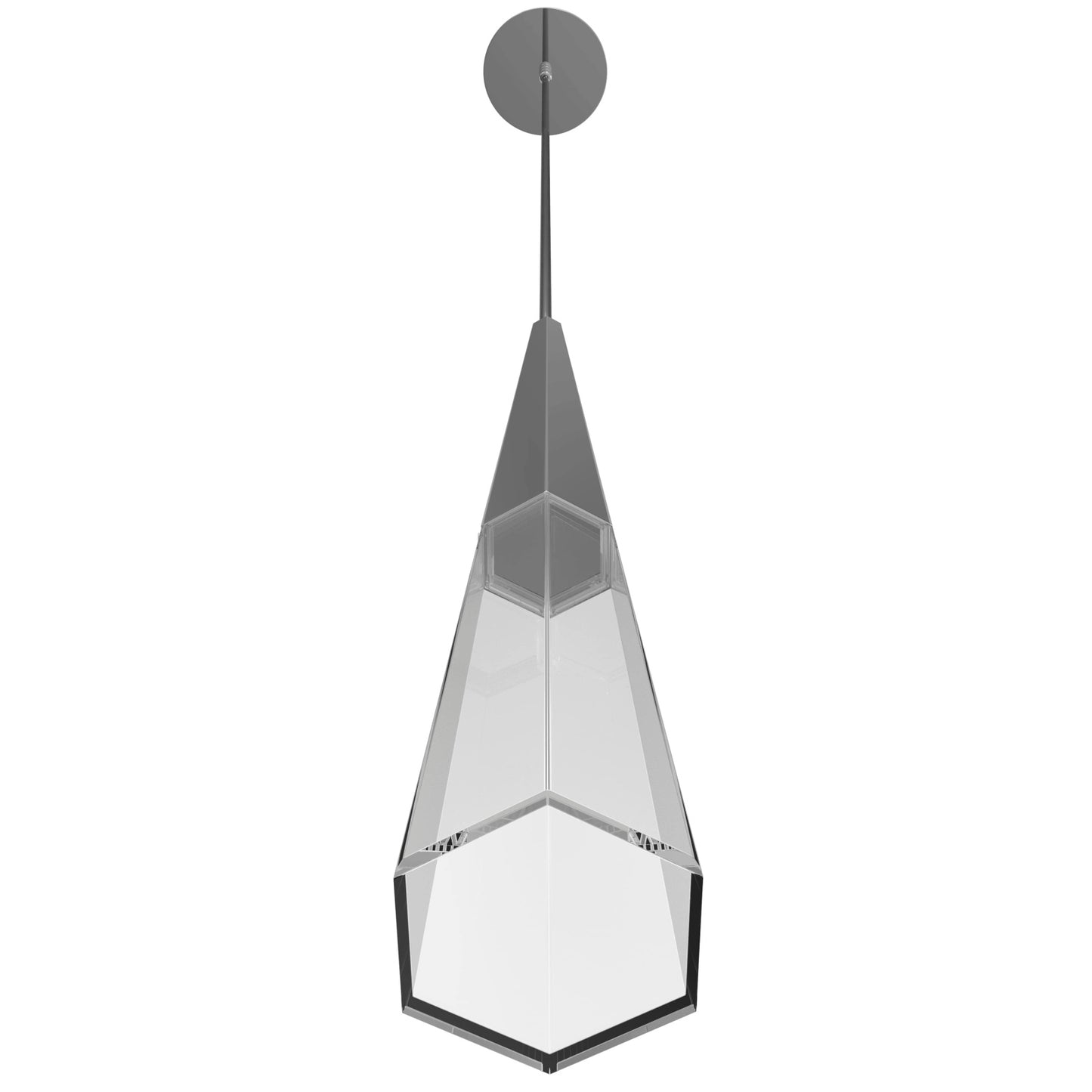 Avalon 1-Light Polished Chrome Pendant Light