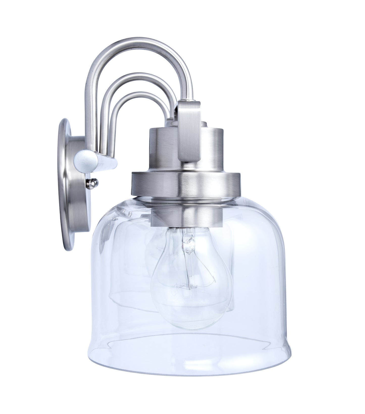 Brighton 3-Light Chrome Dimmable Bathroom Vanity Light