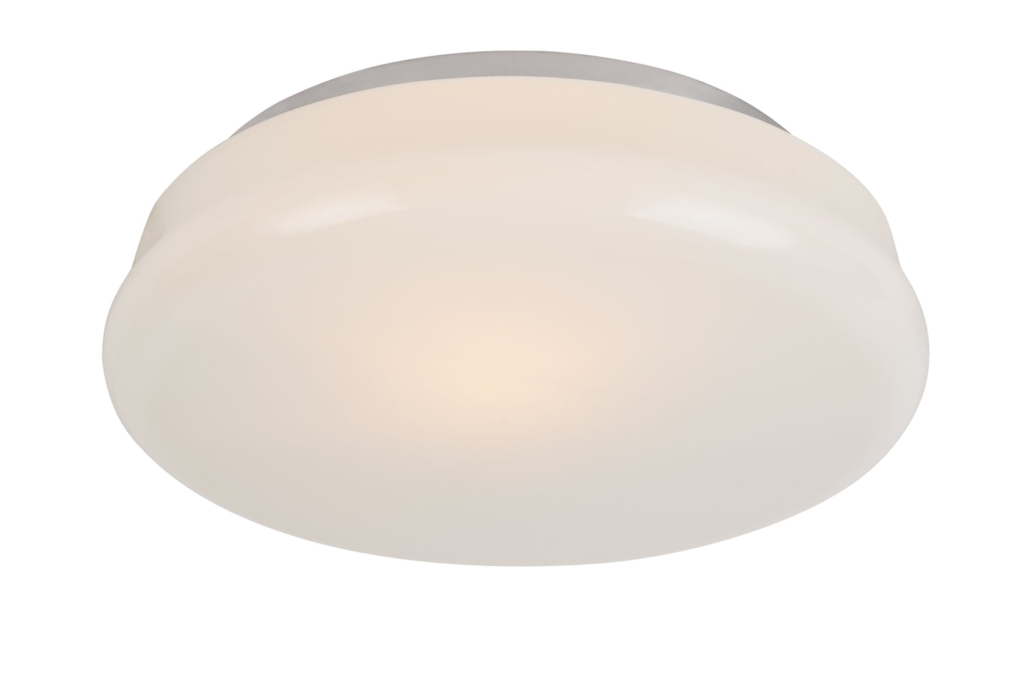 Finn 1-Light Nickel LED Flush Mount Ceiling Light