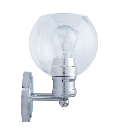 Jasper 2-Light Chrome Dimmable Bathroom Vanity Light
